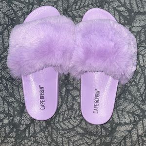 Purple Slippers. brand new